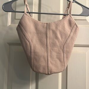 xs LA Hearts knit corset top